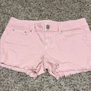 Pink Women's Denim Shorts